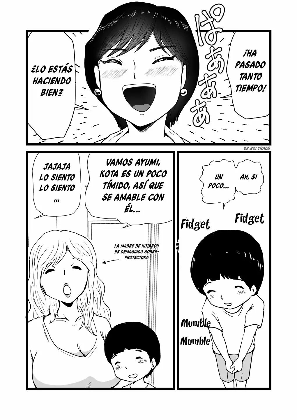 Mama to Ayumi-san ni Shibori Torareru Musuko no Hanashi | LA HISTORIA DE UN HIJO QUE ES EXPLOTADO SEXUALMENTE POR SU MADRE Y AYUMI page 5 full