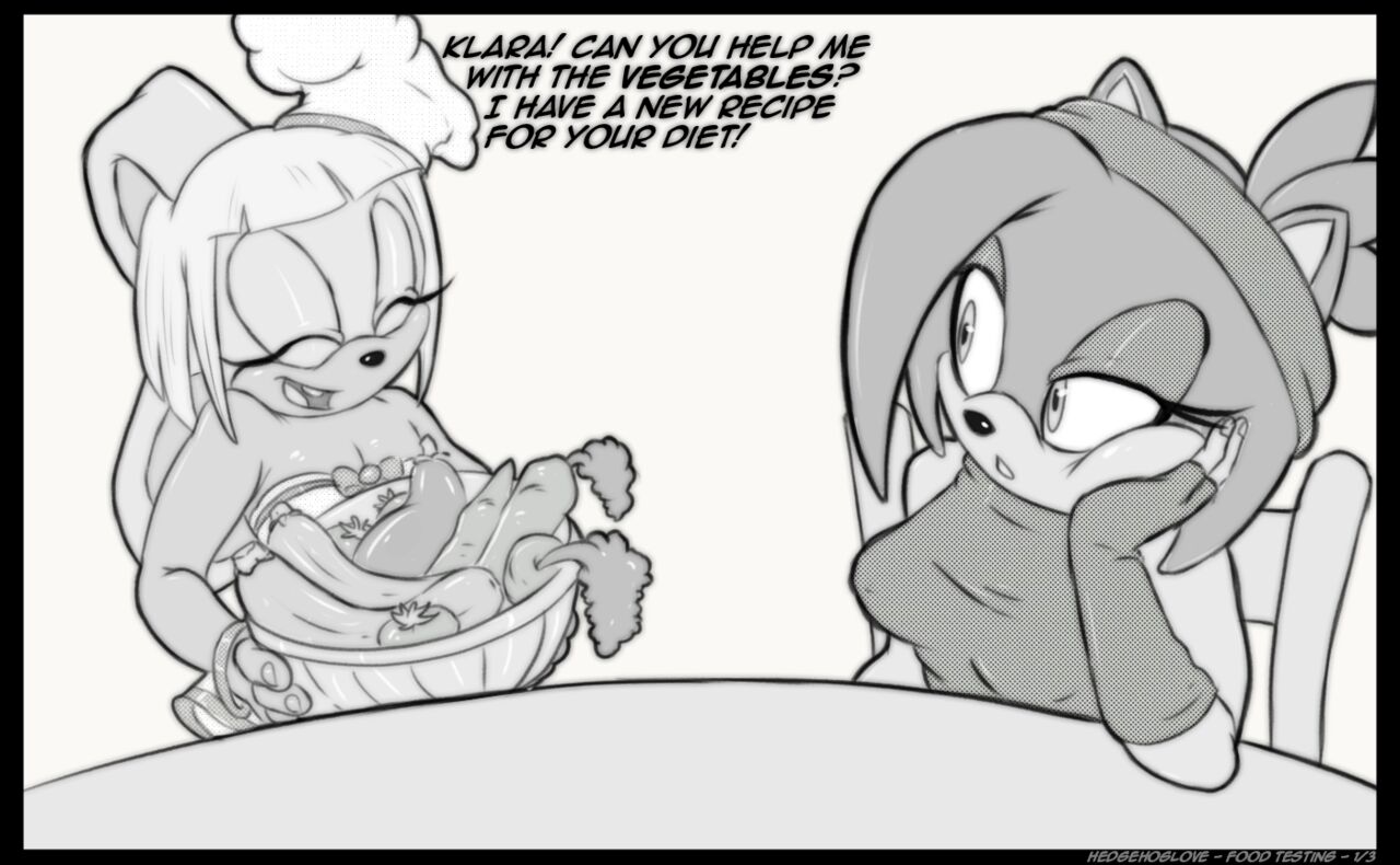 MiniComics #1 - Food Testing! page 1 full