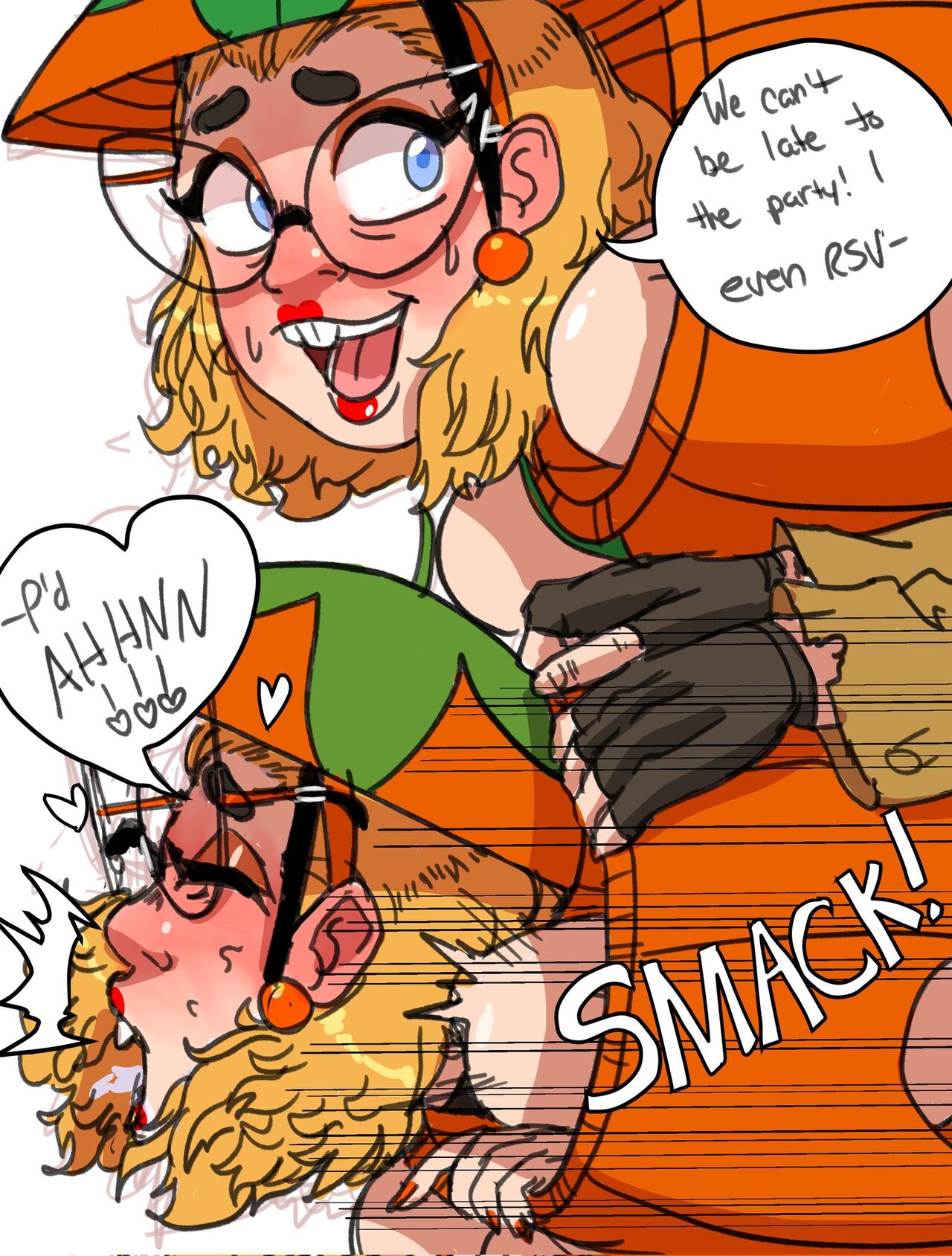 Mom & Son halloween's party page 5 full