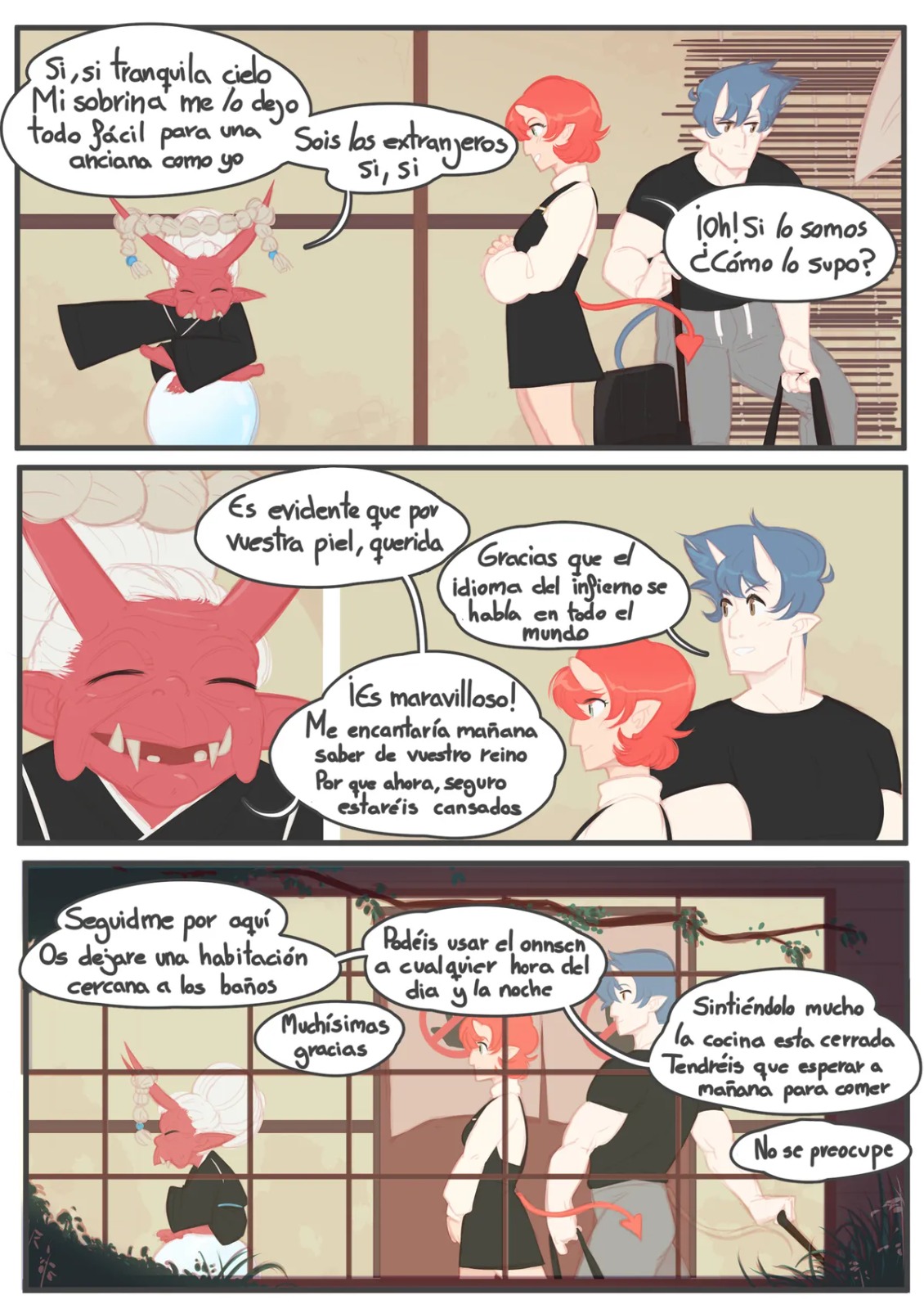 Oni Onsen: Recepci-Oni-sta page 5 full