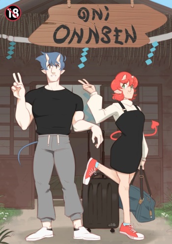 [Gcho300] Oni Onsen: Recepci-Oni-sta cover