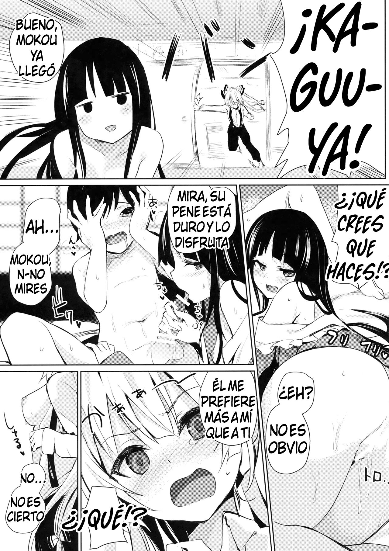 Mokou Onee-Chan-Tachi To Shota Ga Ecchi Suru Hon page 4 full