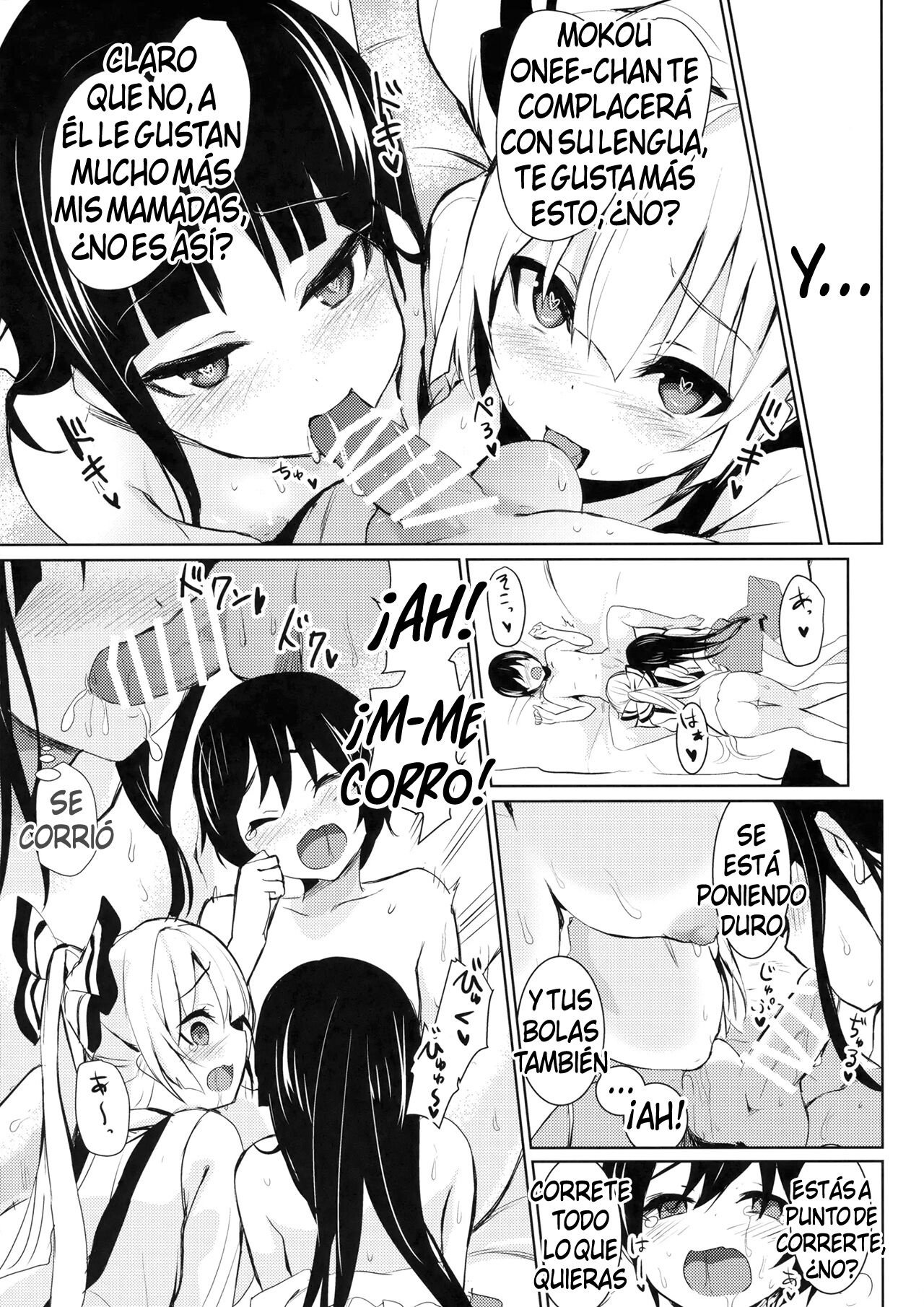 Mokou Onee-Chan-Tachi To Shota Ga Ecchi Suru Hon page 6 full