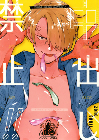 (Sake to Tabako to Katana to Ryouri Hoshi ni Negai o. 2022) [99.9% (YOKOTA)] Nakadashi Kinshi!! - FORBID CREAMPIE (One Piece) cover