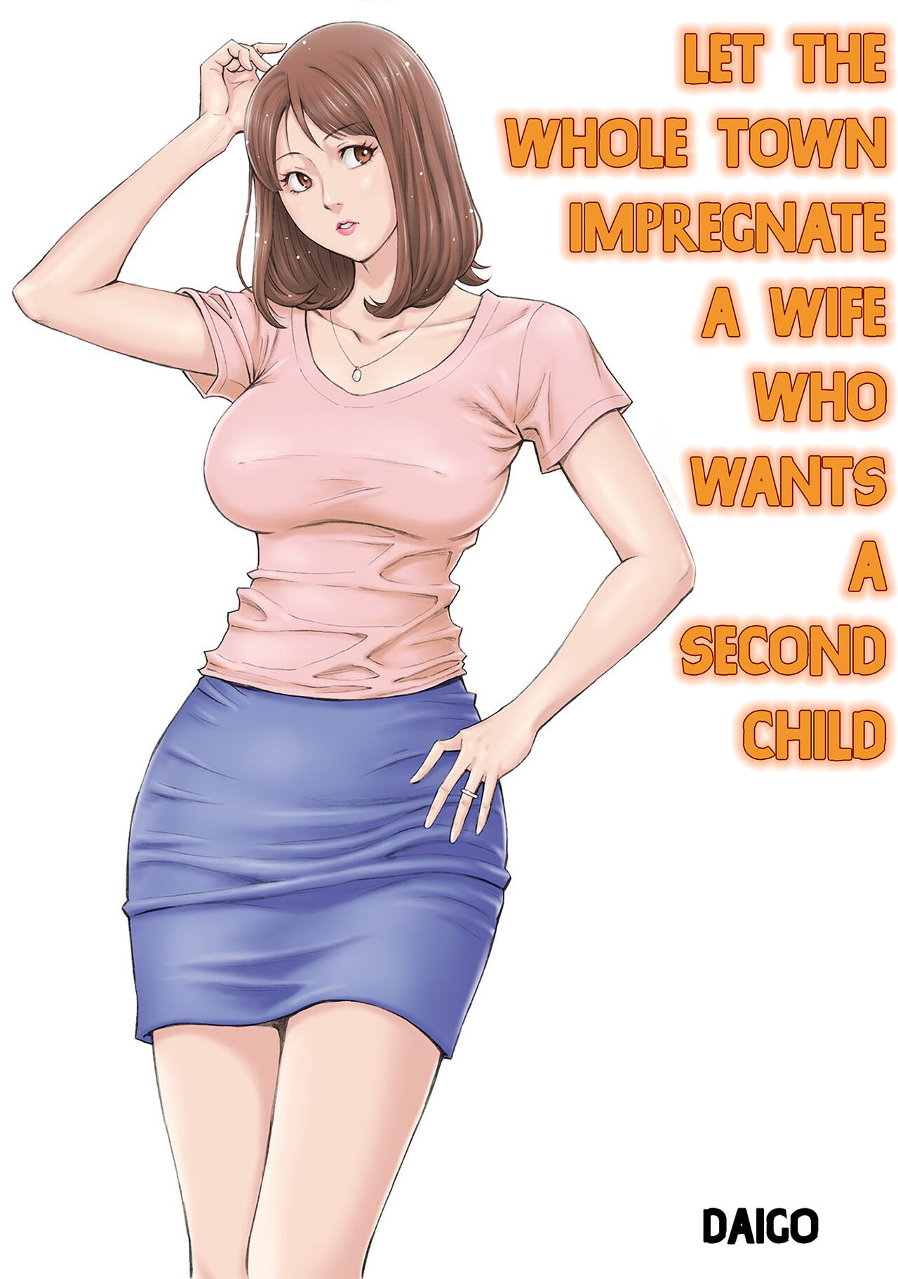 Futarime ga Hoshii Hitozuma o Chounai Minna de Haramaseyou | Let The Whole Town Impregnate A Wife Who Wants A Second Child page 1 full