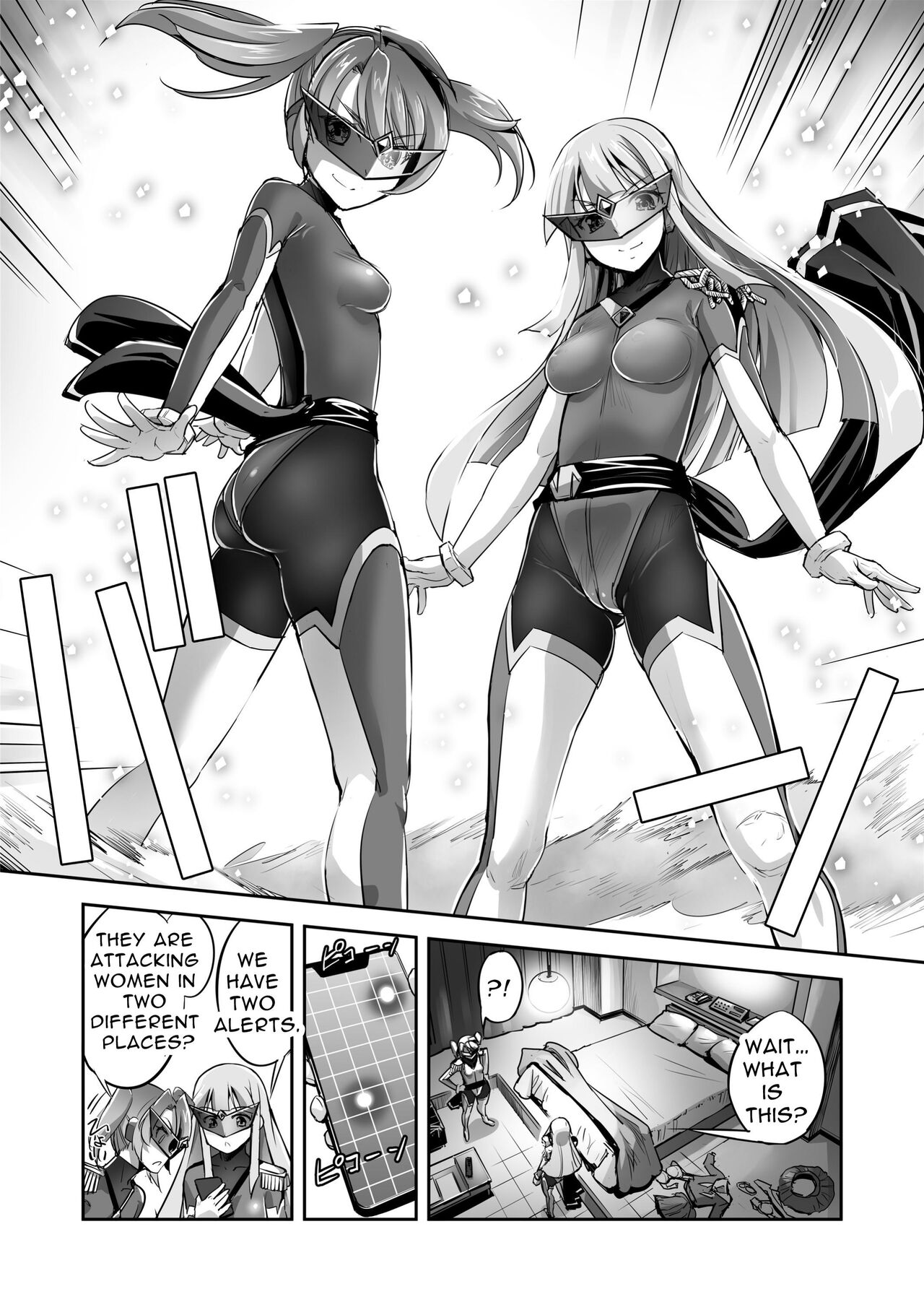 FlameFrost Duo TWIN CURELY ~Yuri Heroines Defeated By Dick~ Part 1+2 page 11 full