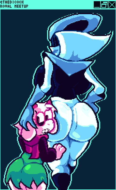Deltarune Queen’s New Servant page 1 full