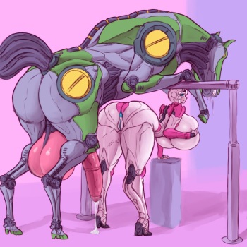 [Drasai] Arcee and Equinoid (Transformers) cover