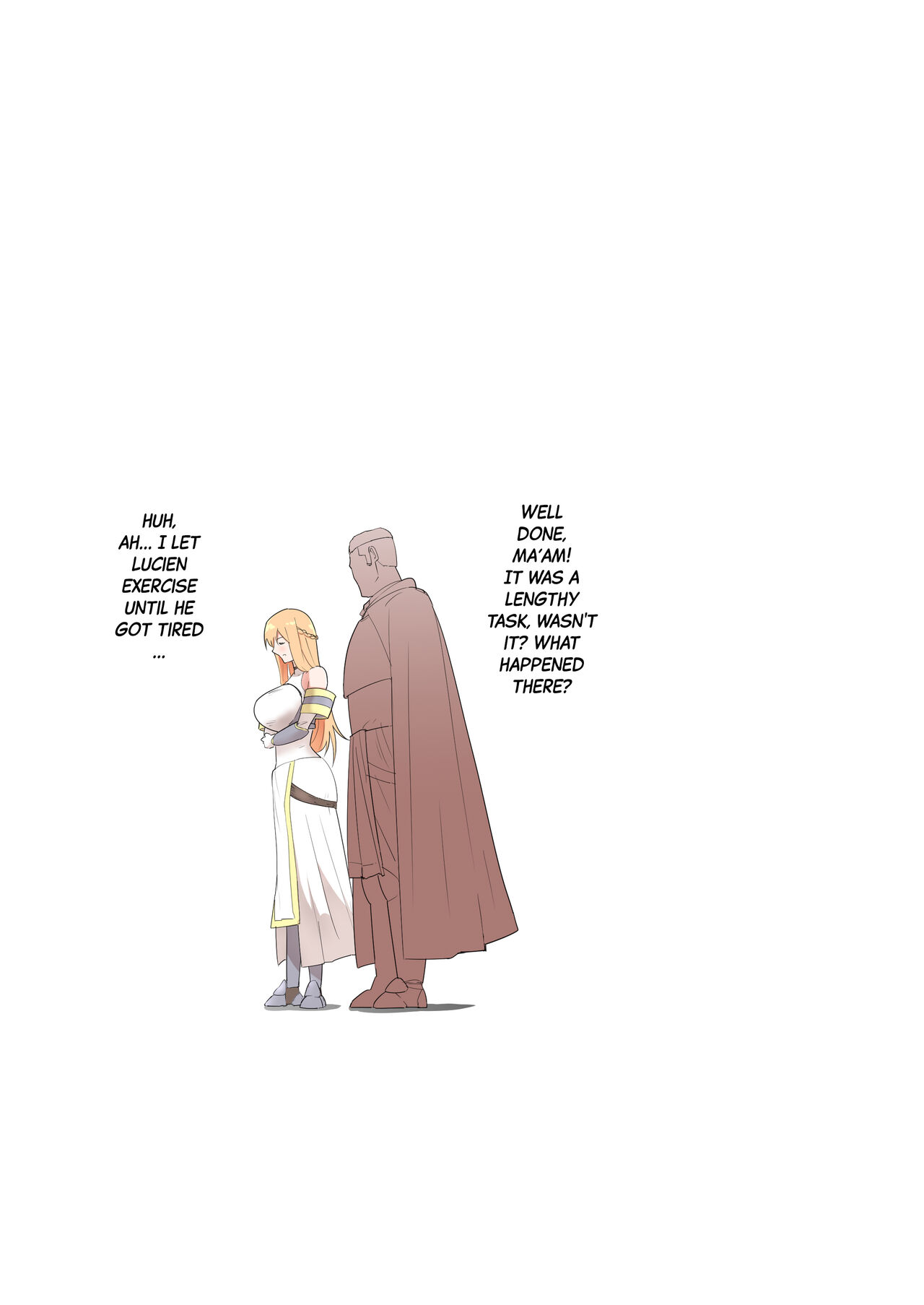 Onna Kishi no Himitsu | A Lady Knight's Secret page 12 full