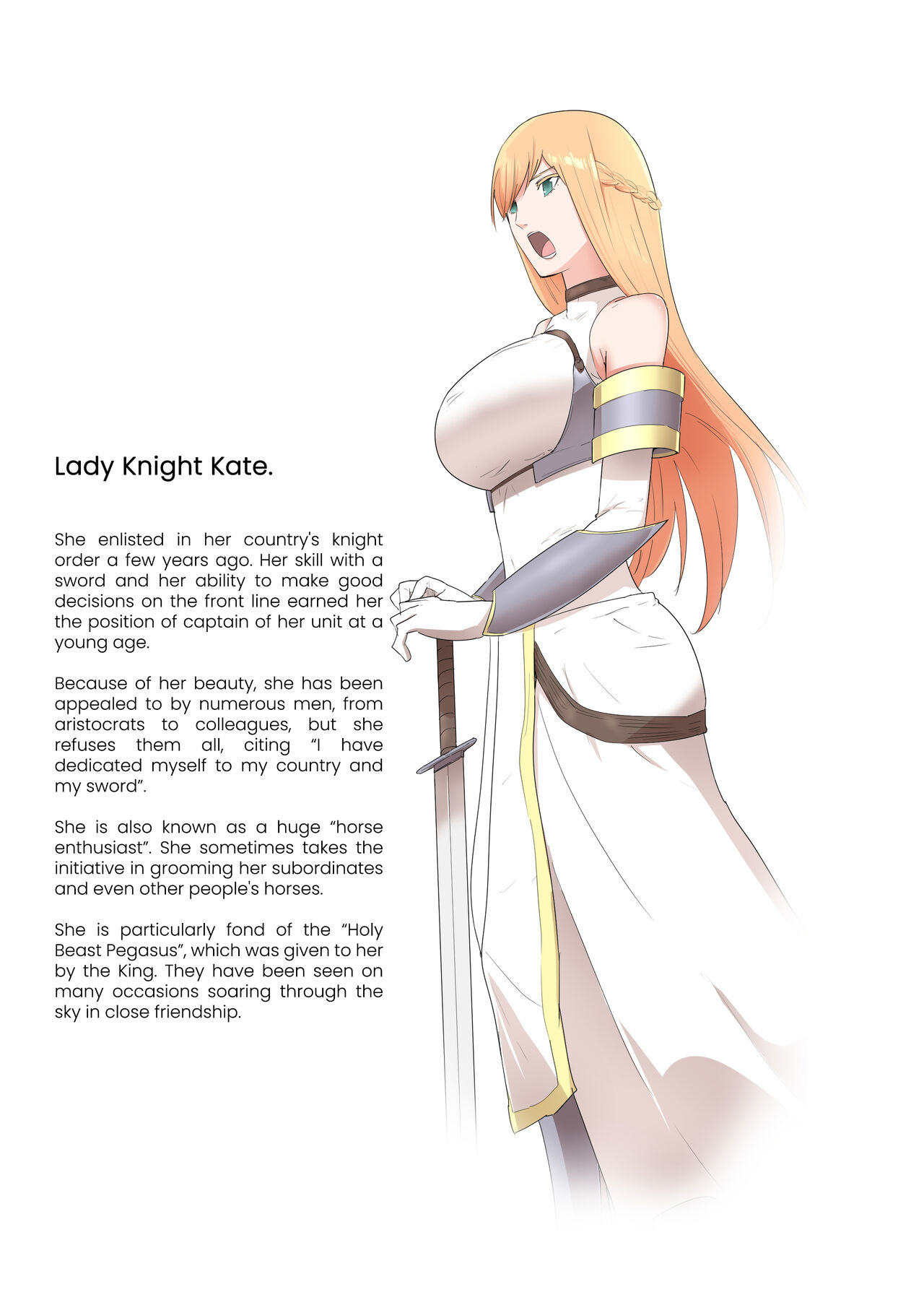 Onna Kishi no Himitsu | A Lady Knight's Secret page 3 full