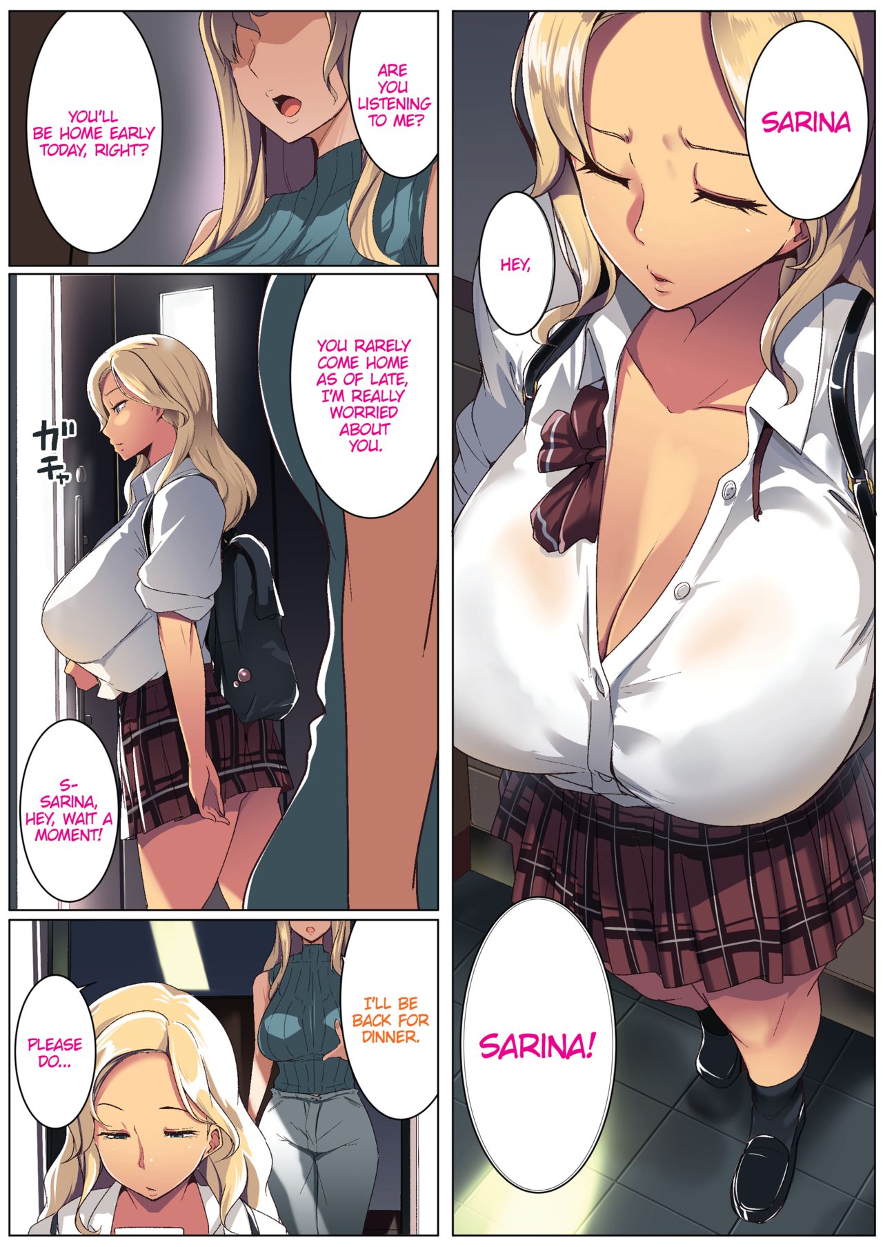 Kinpatsu Tsuma no Otomodachi | The Blonde Wife's Good Friend page 2 full