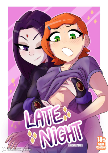 [Khartemis] Late Night (Ben 10 / Teen Titans) [French] cover