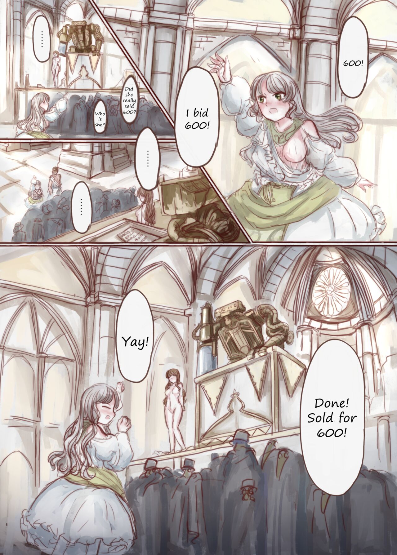 Kanemochi no Ojou-sama ga Dorei o Katte Wanko ni Kaizou suru Hon page 10 full