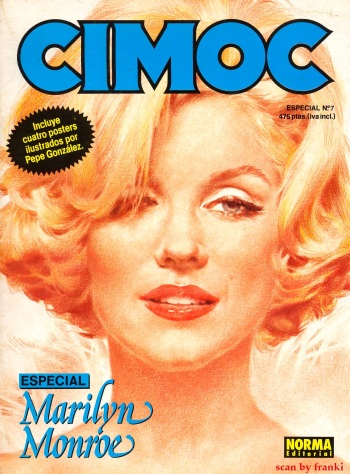 Cimoc Especial N°7 - Marilyn Monroe [Spanish] cover