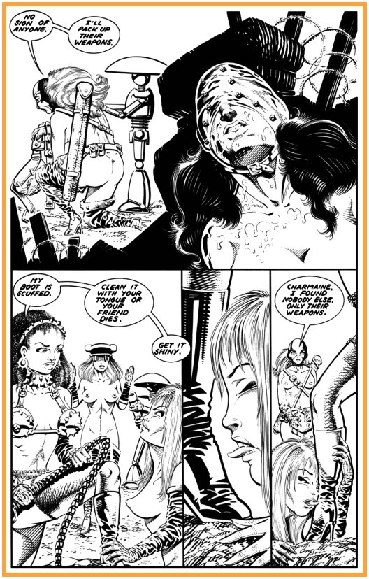 Bondage Girls At War 03 page 10 full