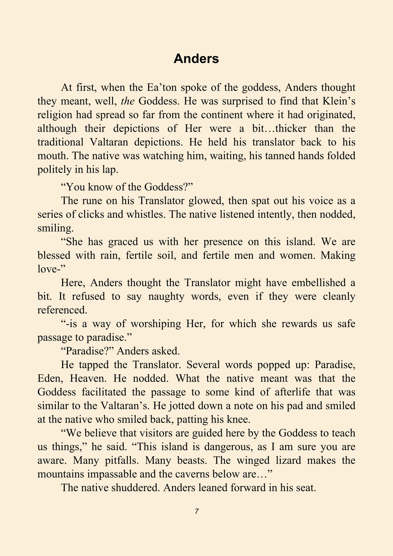 The Island's Gullet page 12 full