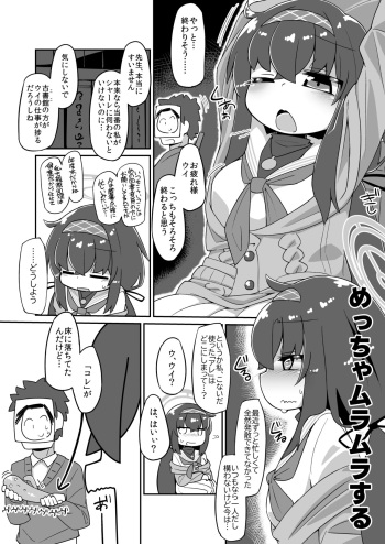[Katamari Dragon] Ui Ecchi Manga (Blue Archive) cover