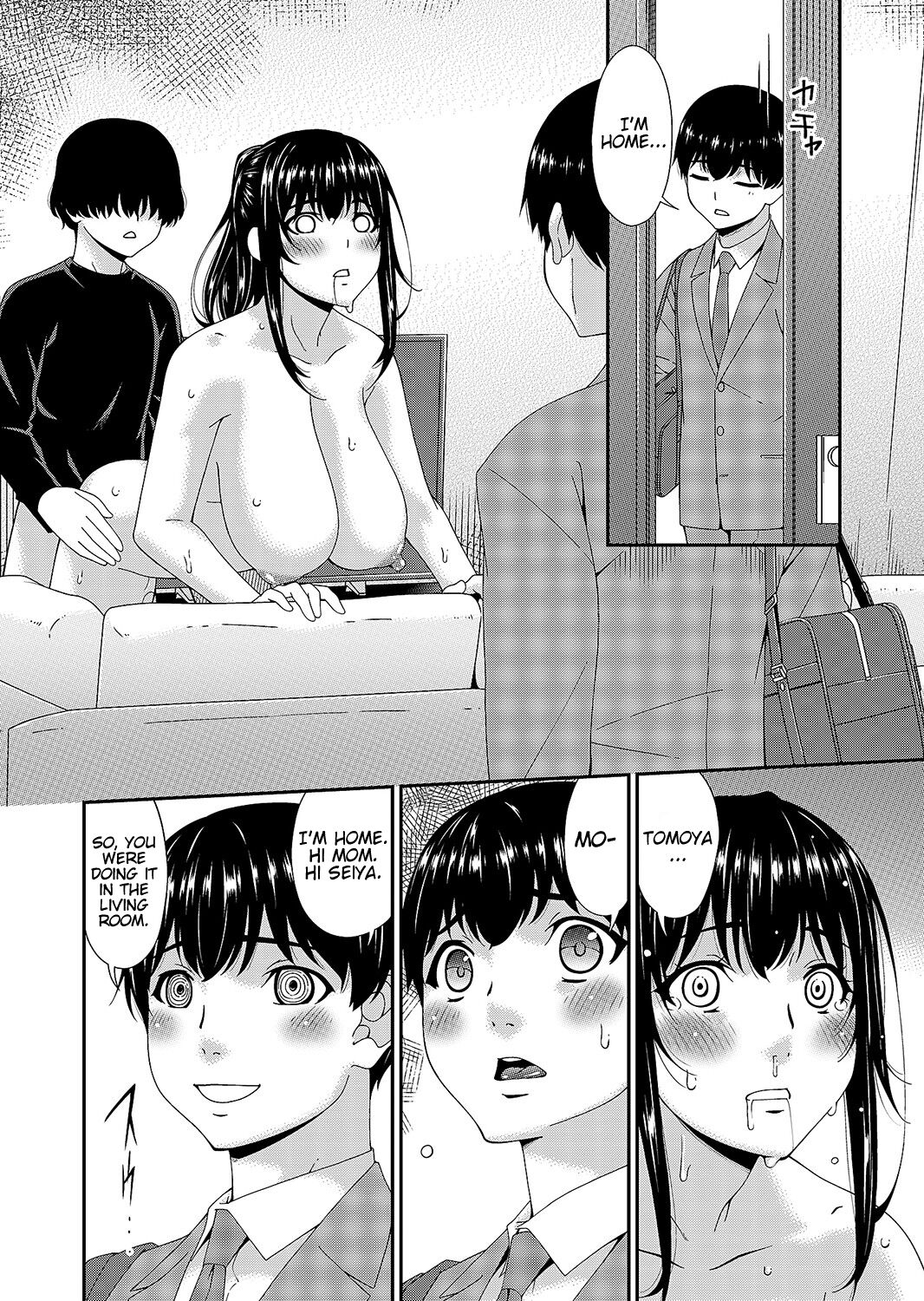 Saiin Kazoku Ch. 4 | Hypnotic Family Ch. 4 page 10 full