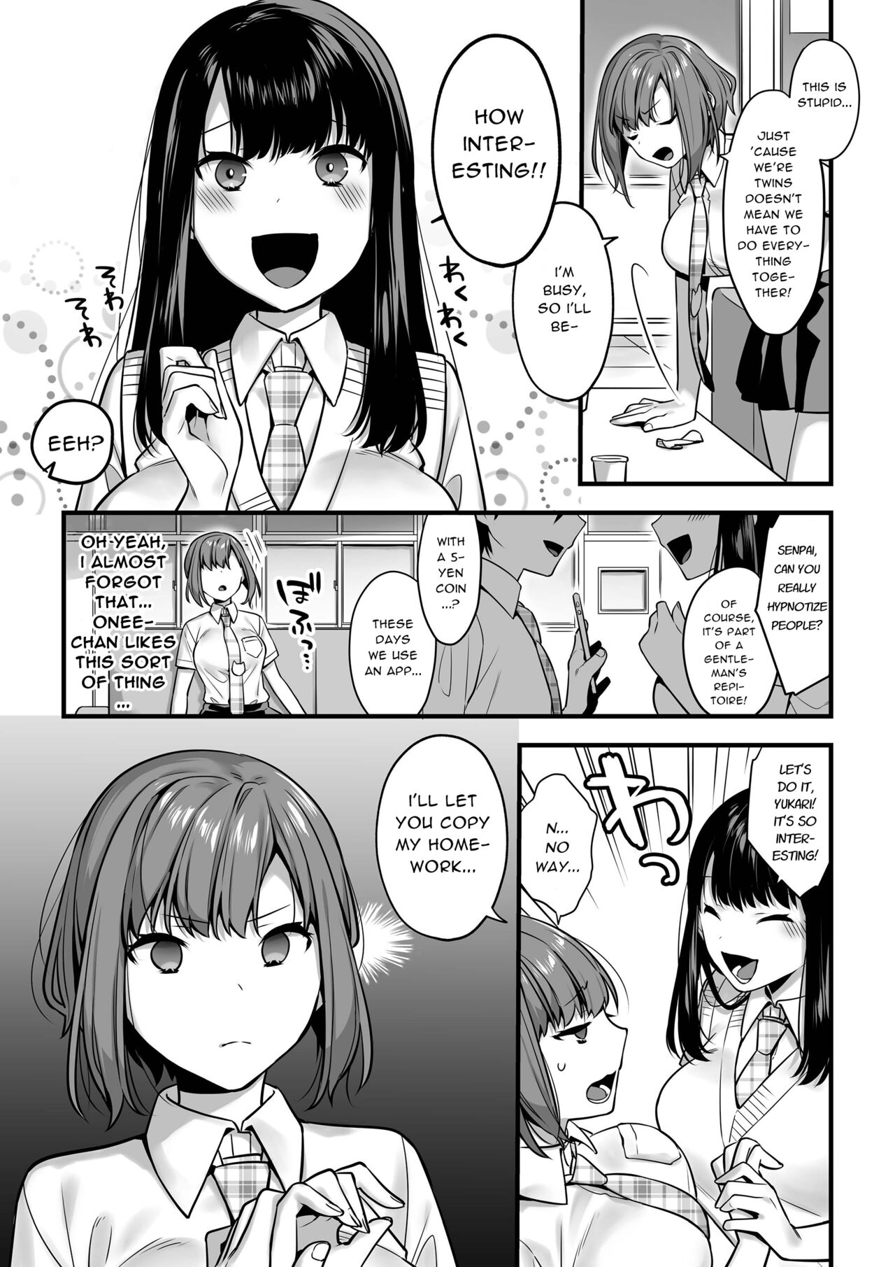 Futagotte Saiminjutsu ni Kakaru no mo Douji Nandesuka? | Do Twins Get Hypnotized At The Same Time? page 6 full