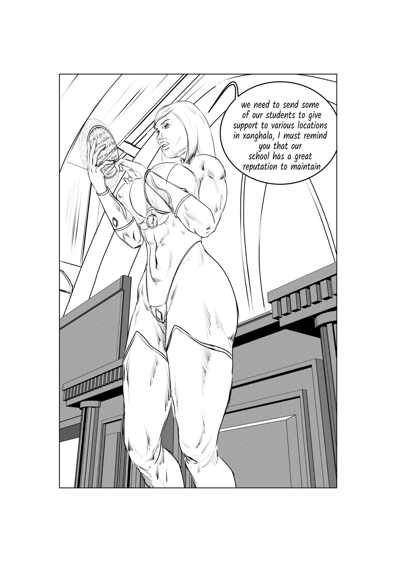 Super Heroines XXX - Calígula Origins page 5 full