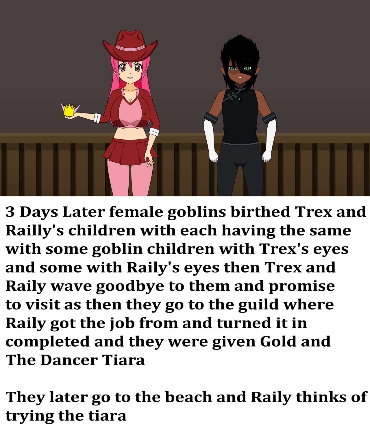 Trex And Raily The Tiara page 8 full