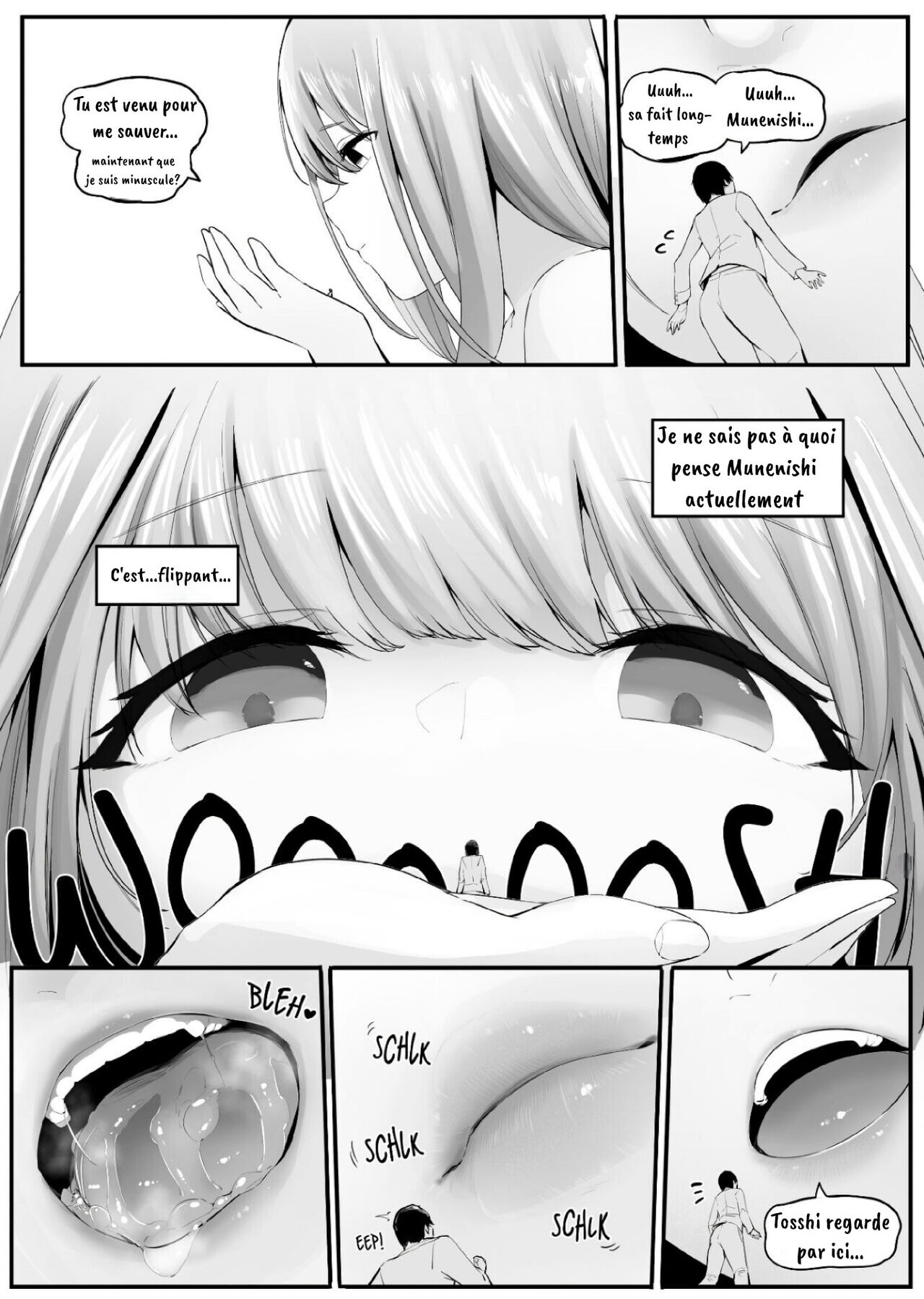 Kouhai no Ooki Oppai ni Shimawareru | Between big boobs  Eiko translations page 12 full