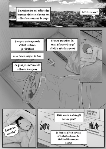 [Marushamo] Kouhai no Ooki Oppai ni Shimawareru | Between big boobs [French] Eiko translations cover