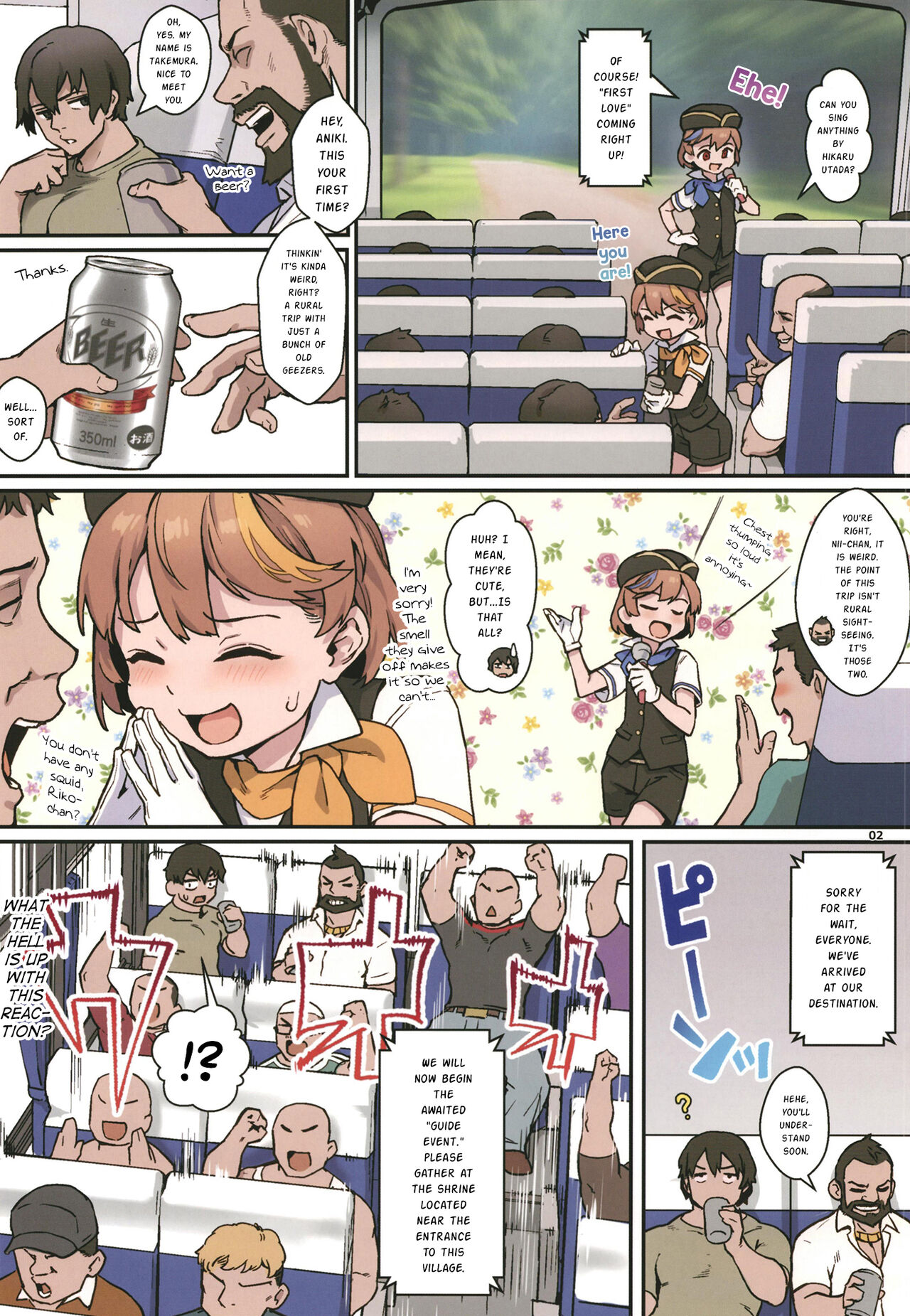 Youkoso Riko & Rika no Otokonoko Gohoushi ♂ Bus Guide Tour page 3 full