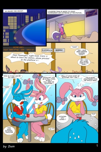 [Dam] Toons on a train [Ongoing] cover