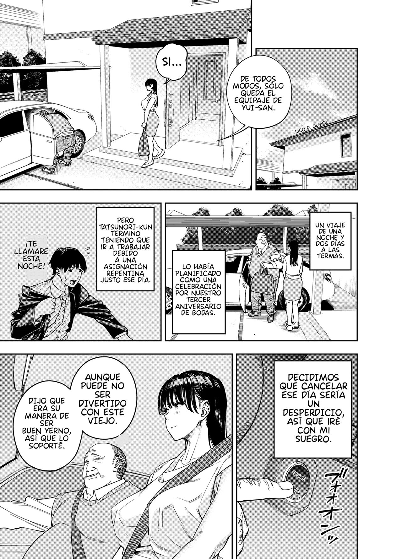 Gifu ni Dakareru Tsuma Yui Hen I | Mi Esposa Yue Siendo Abrazada Por Su Suegro Parte 1 page 12 full