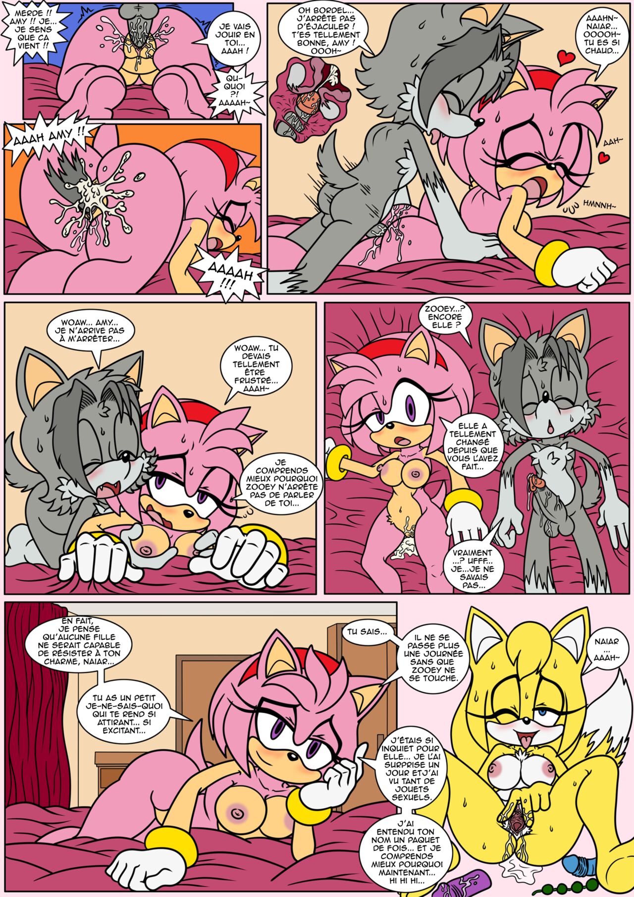 Naiar's Misadventures - Chapter 4 - Amy Rose  FRANCAIS page 10 full