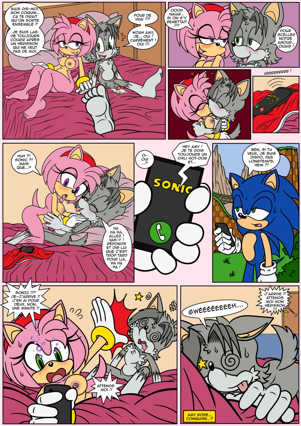 Naiar's Misadventures - Chapter 4 - Amy Rose  FRANCAIS page 11 full