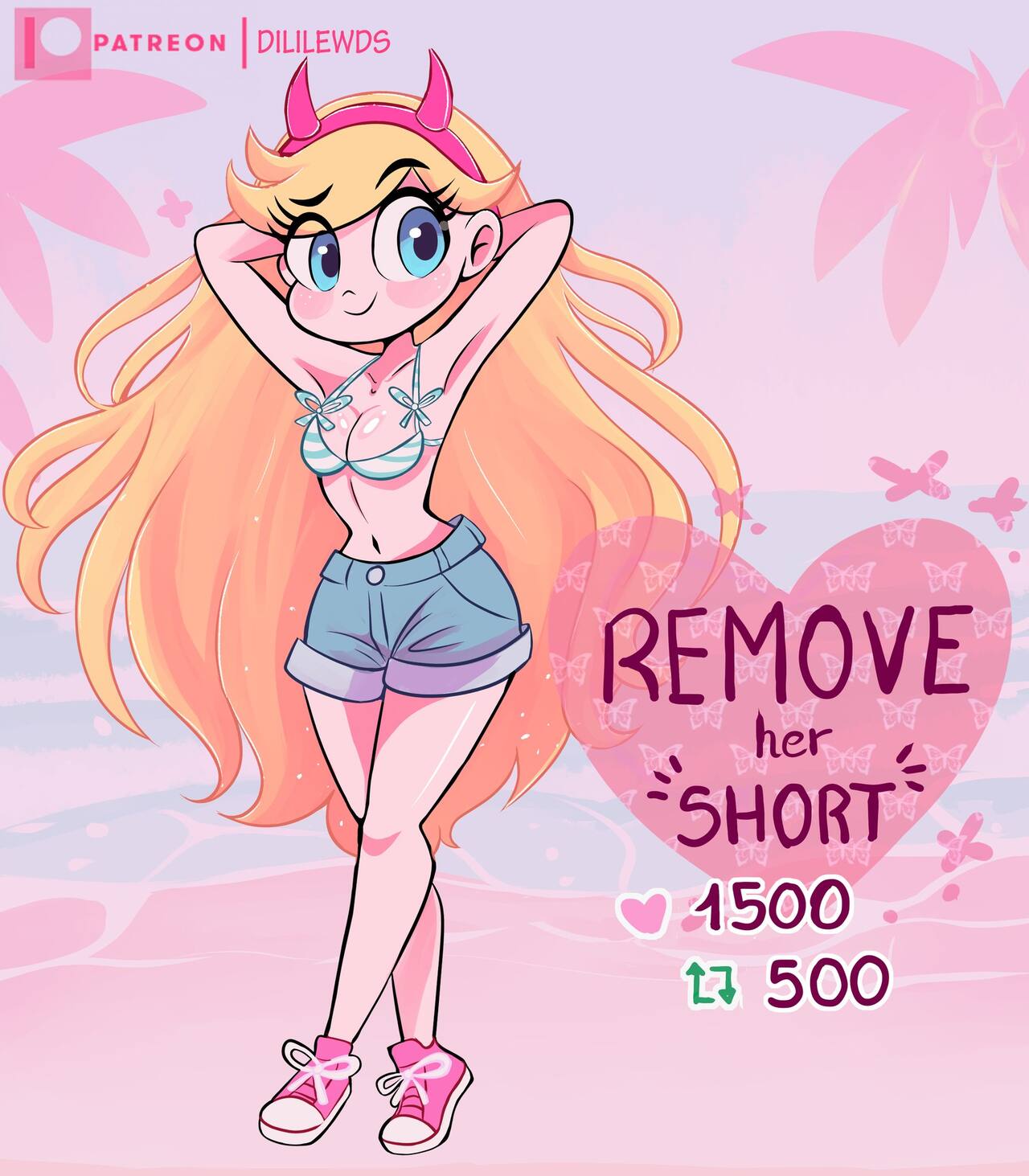 Star Butterfly Stripgame page 2 full