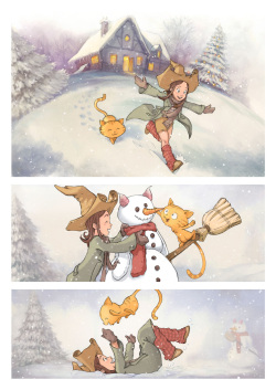 Pepper&Carrot Episode 5: Special holiday episode