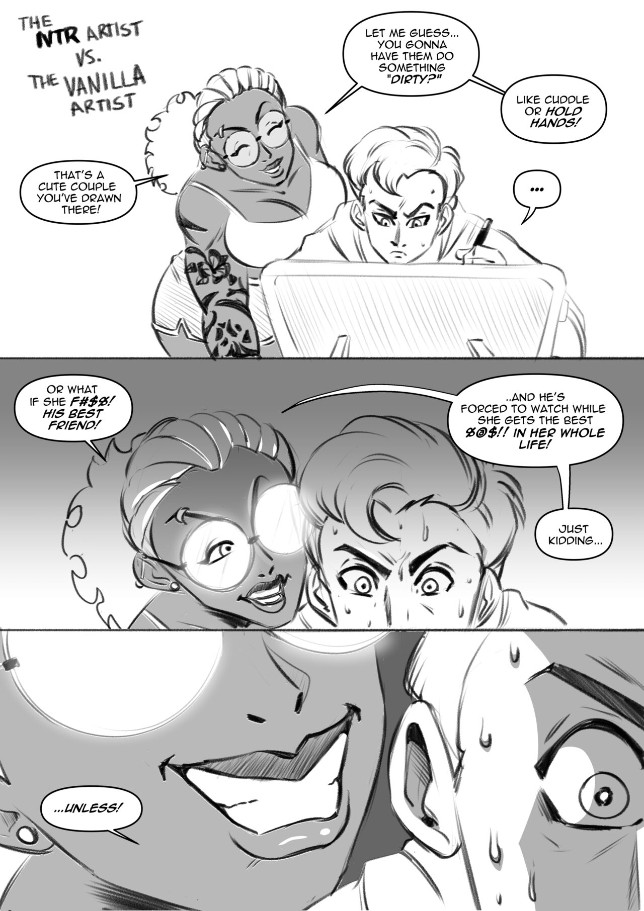 NTR artist vs Vanilla artist page 2 full