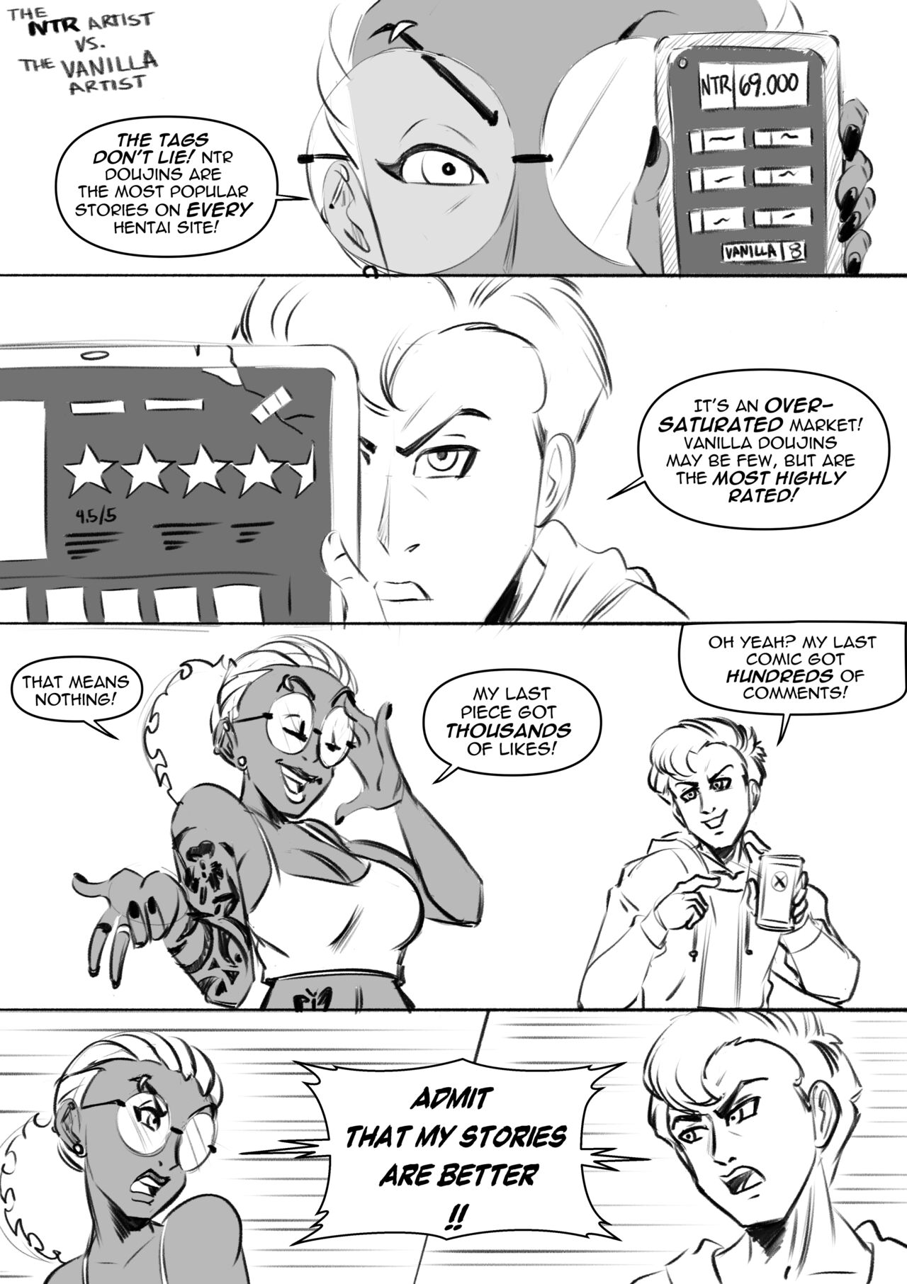 NTR artist vs Vanilla artist page 4 full