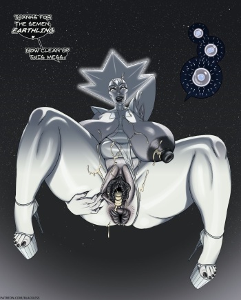 [Blackless] White Diamond Showing The Jewel (Steven Universe) cover