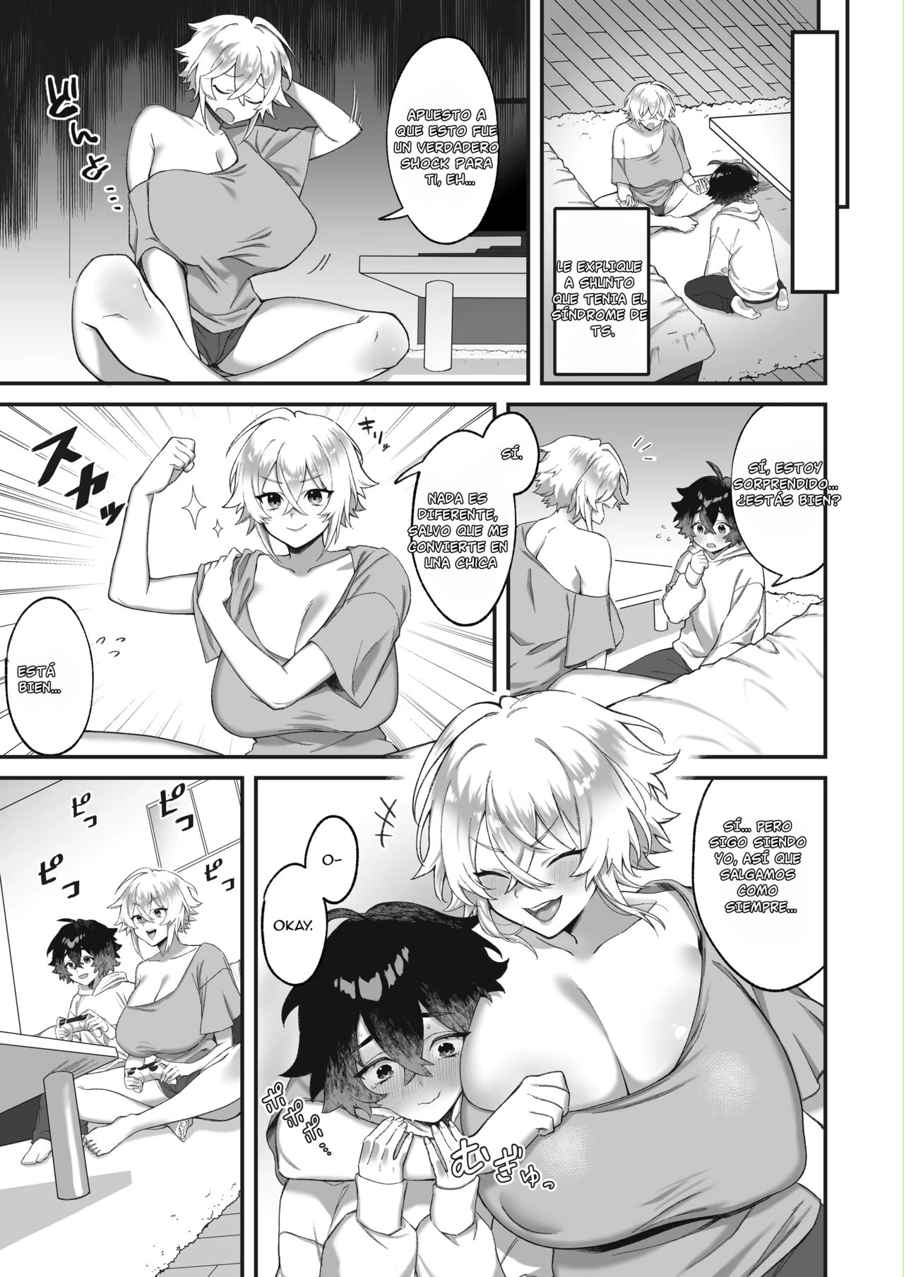 Onna ni Natta Ore to Kaonajimi to no Kankei ga Kawaru Toki page 12 full