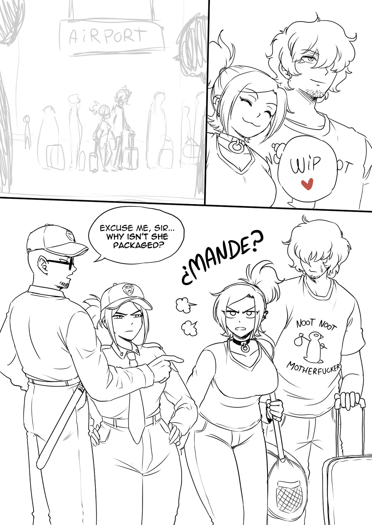 Minicomic - Flight Baggage page 4 full