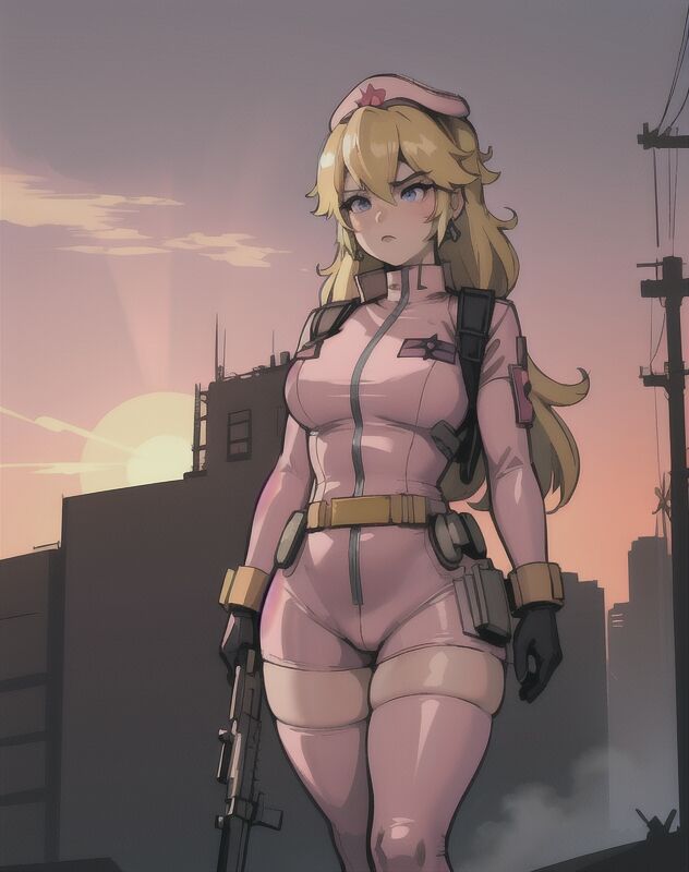 Princess Peach Collection  AI Generated page 10 full