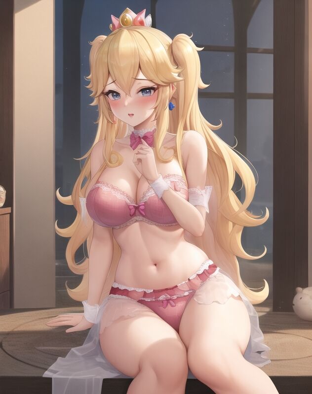 Princess Peach Collection  AI Generated page 6 full