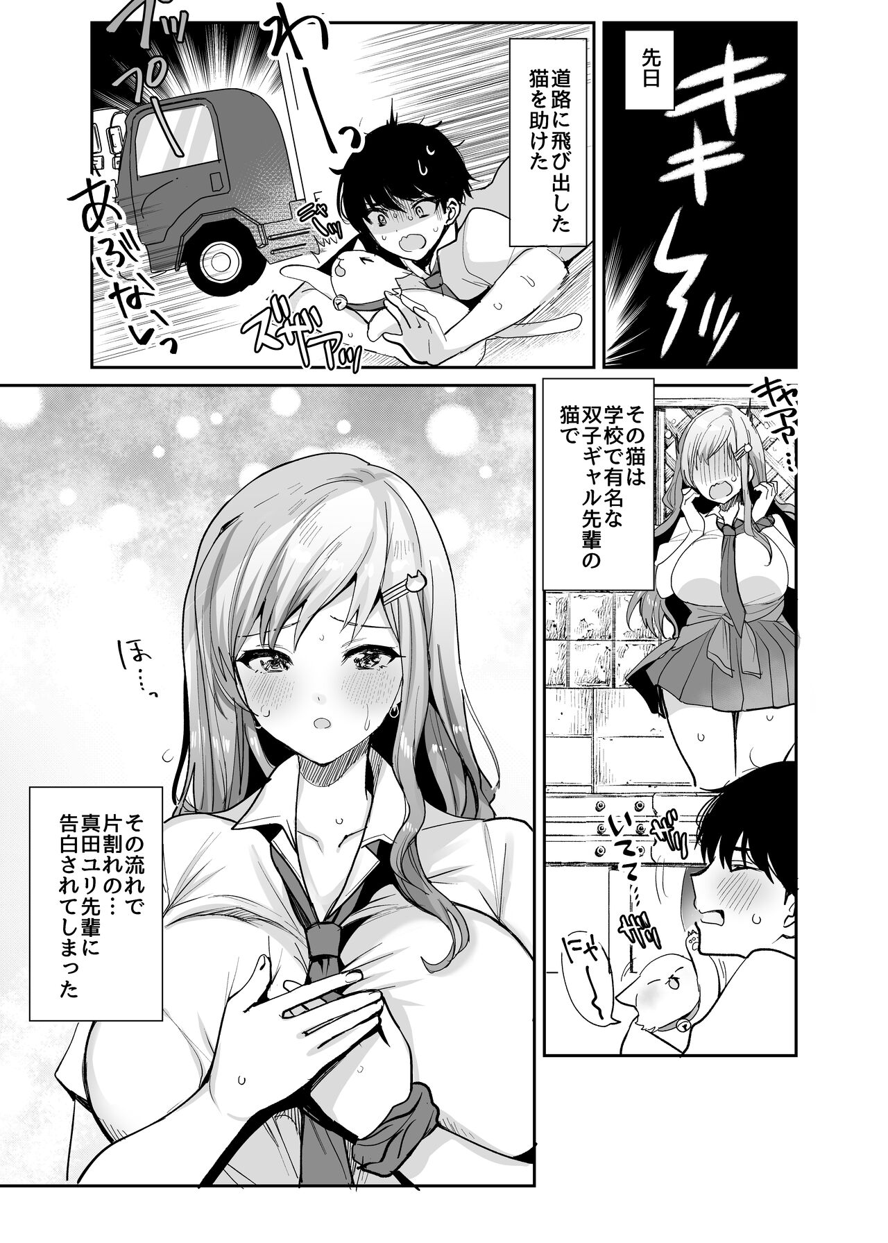 Futago Gal o Boku no Chinpo de Toriko ni Shichatta Hanashi. page 2 full