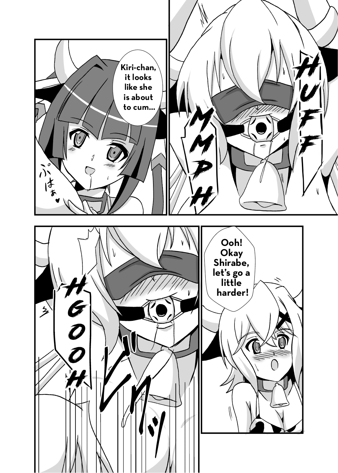 Kouhai-tachi ga Bakunyuu Senpai o Sakunyuu Choukyou Shitemita page 11 full
