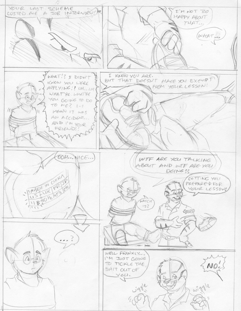 Furry Tickle Comic page 2 full