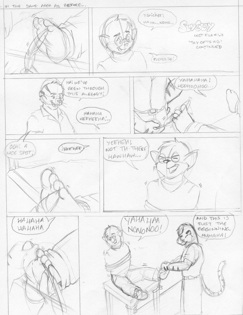 Furry Tickle Comic page 4 full