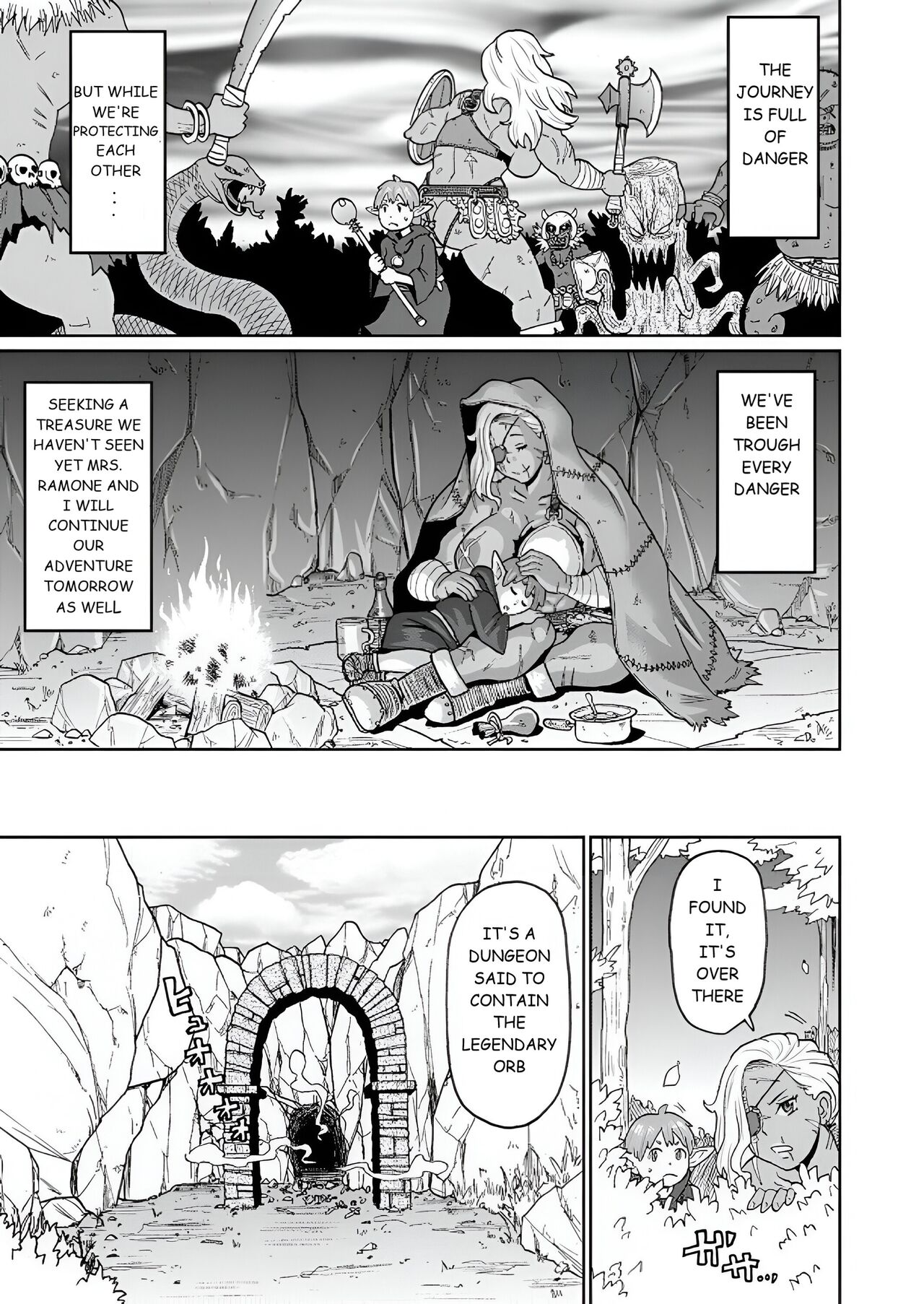 Rekisen no Onna Senshi to Boku no Tabi 3 Wa | My Journey With an Experienced Adventurer 3 page 3 full