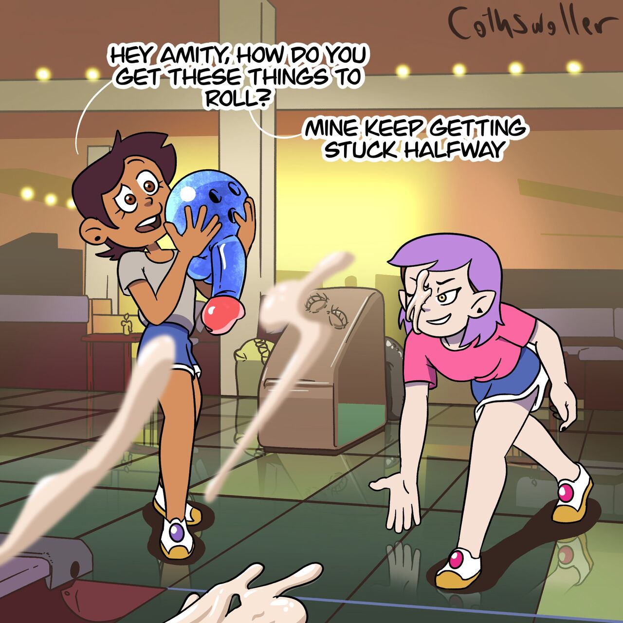 Bowling in the Boiling Isles page 1 full