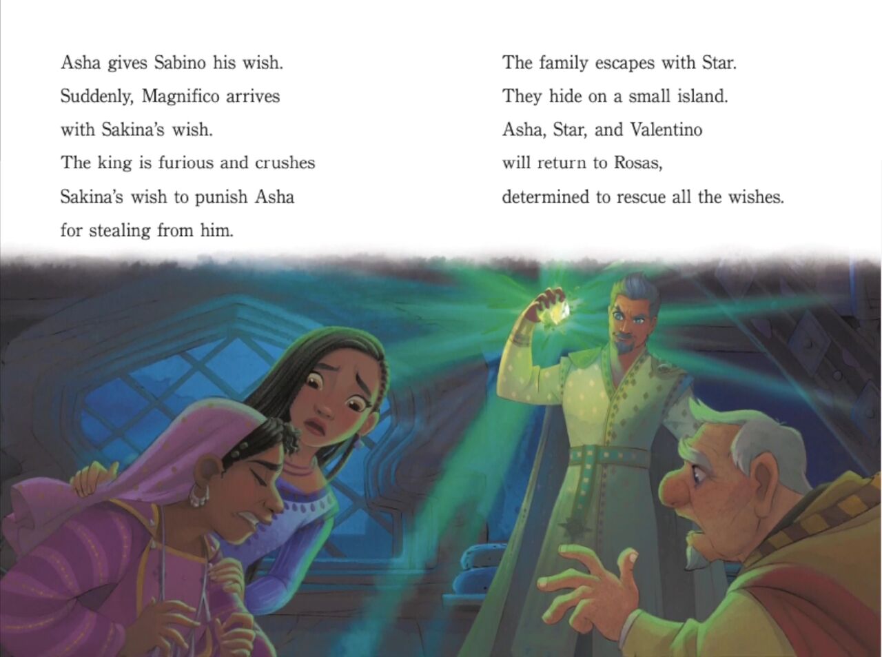 Disney's Wish Movie Book page 9 full