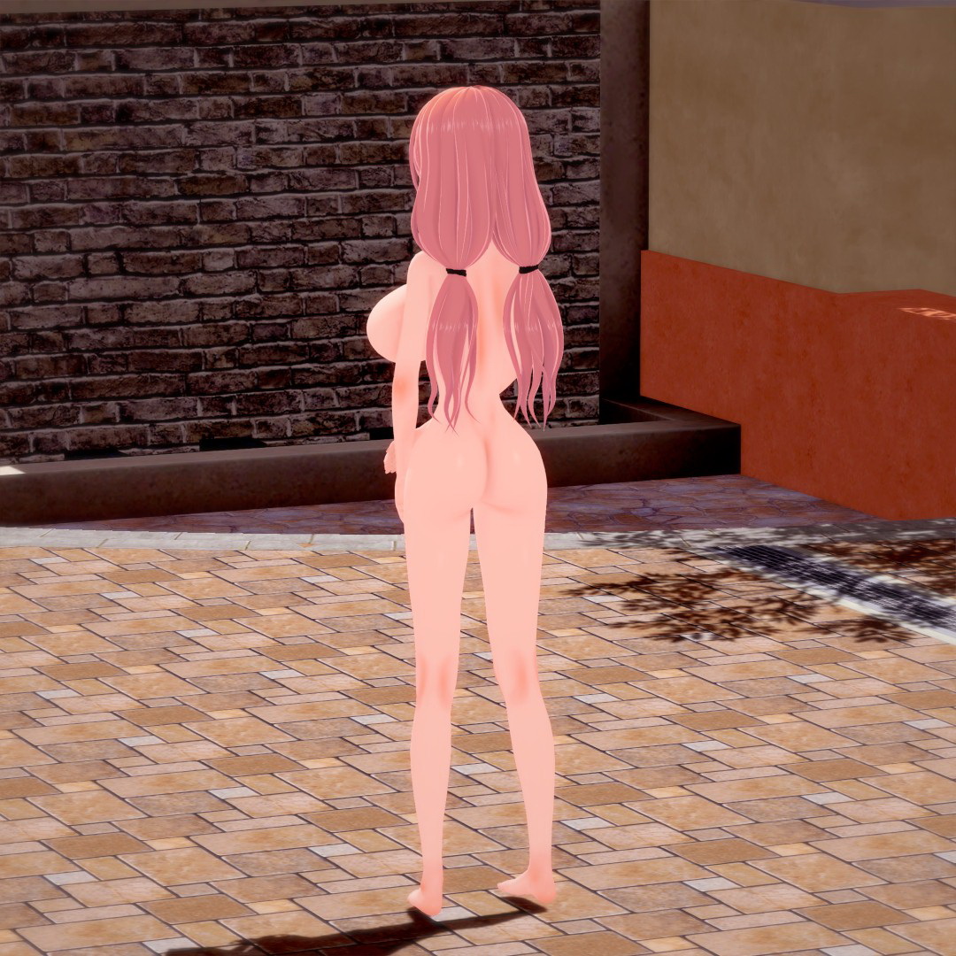 Big titty busty girl walks in a park page 6 full