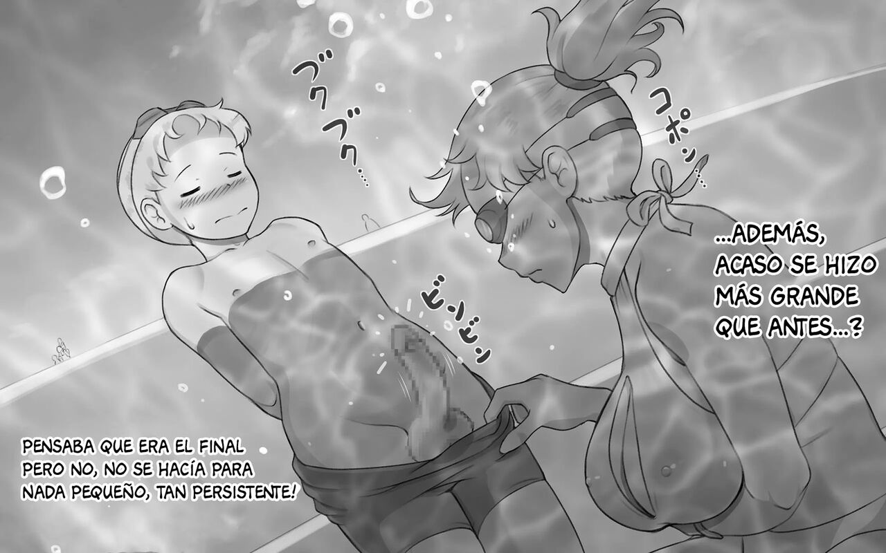 GW ni Puuruh he Ittara Musuko ga Genki ni Natteshimatta Hanashi page 12 full